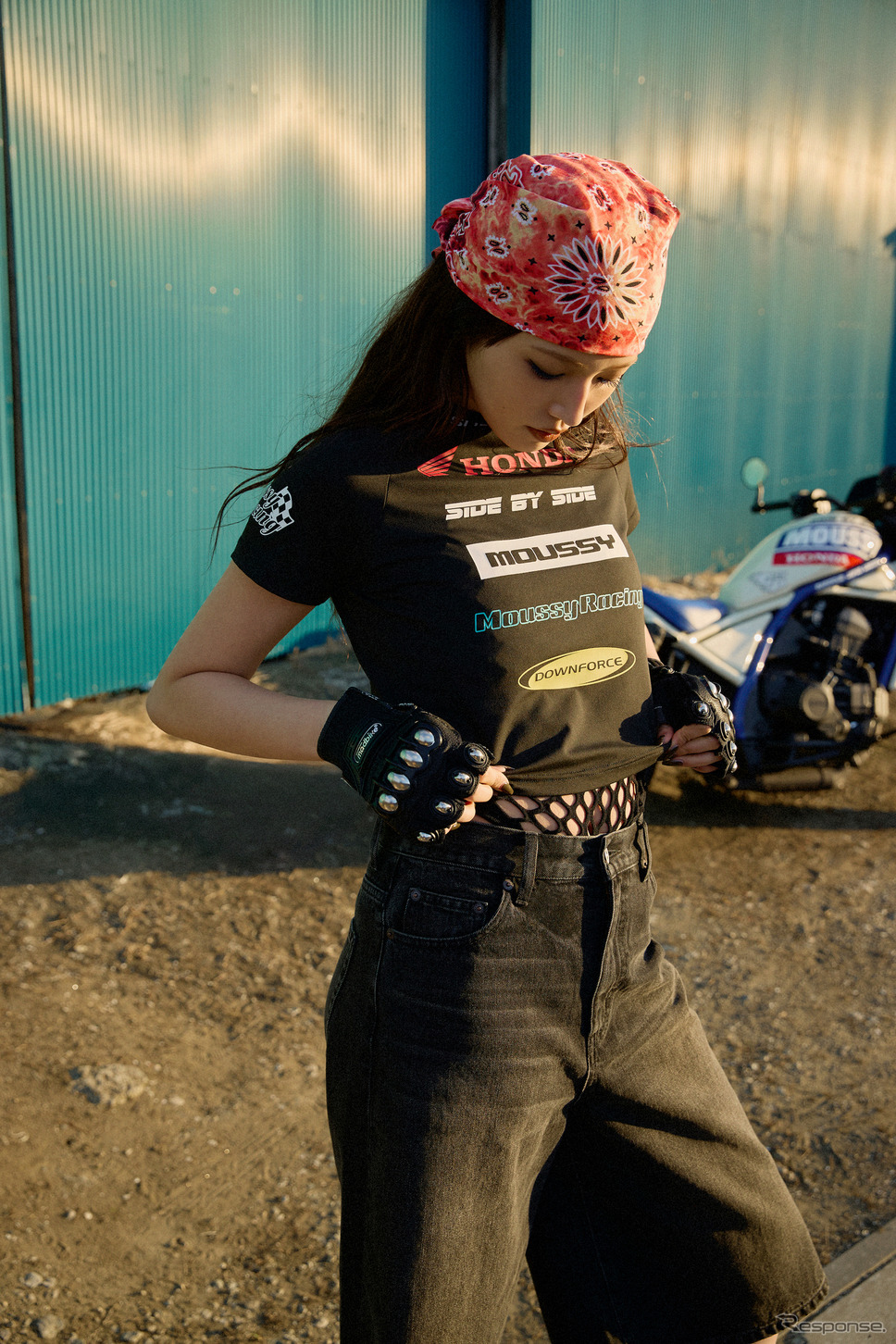 ホンダとMOUSSYのコラボレーションコレクション第三弾《写真提供 バロックジャパンリミテッド》