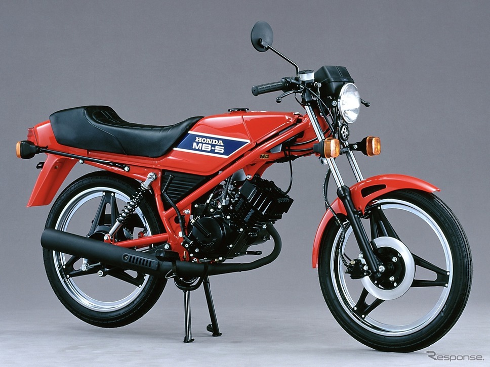1軸バランサーを採用したホンダMB50(1979年)《写真提供 ホンダ》