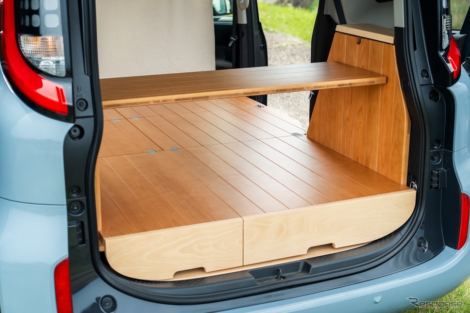 YURTの『シエンタ』用車中泊キット「VANLIFE ROOMKIT」《写真提供 RESTORE》