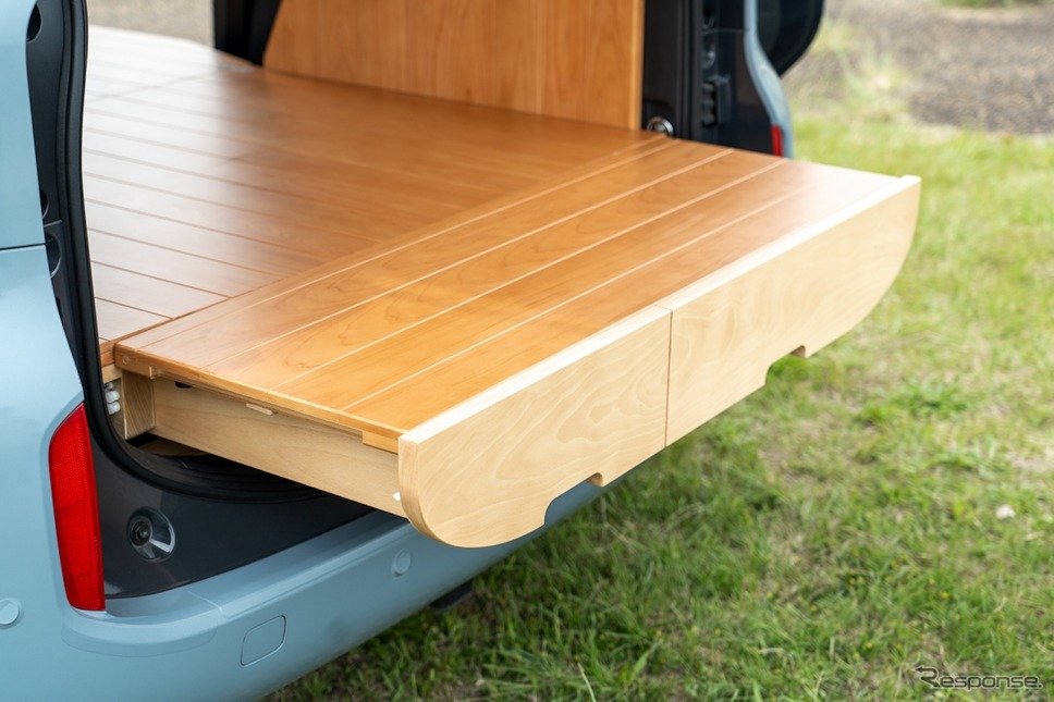 YURTの『シエンタ』用車中泊キット「VANLIFE ROOMKIT」《写真提供 RESTORE》