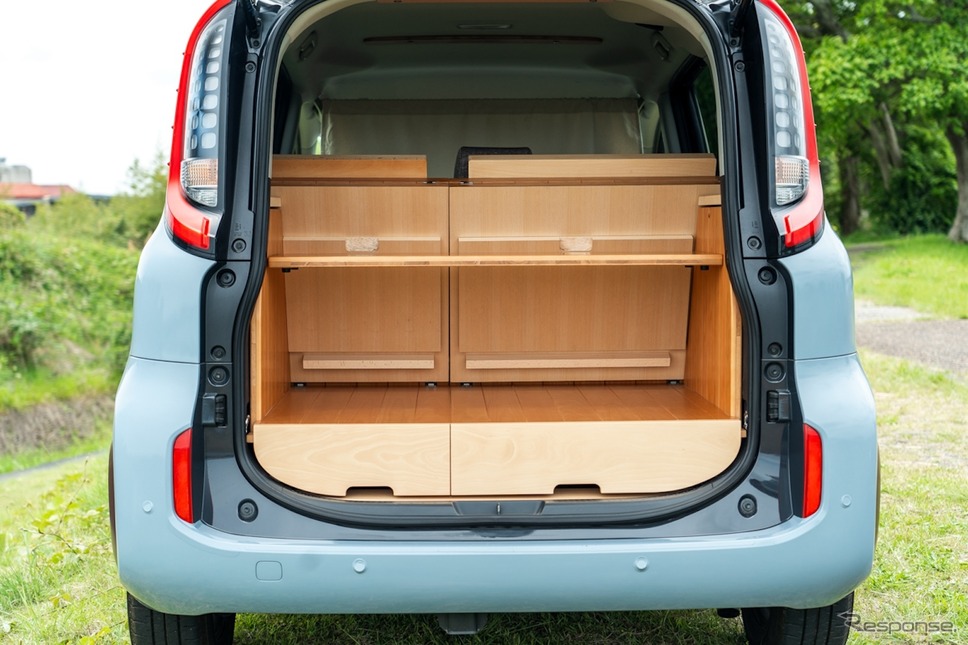 YURTの『シエンタ』用車中泊キット「VANLIFE ROOMKIT」《写真提供 RESTORE》