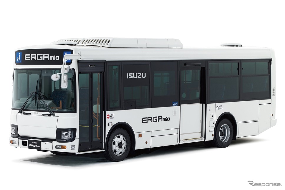 中型路線バス:エルガmio《写真提供 いすゞ自動車》