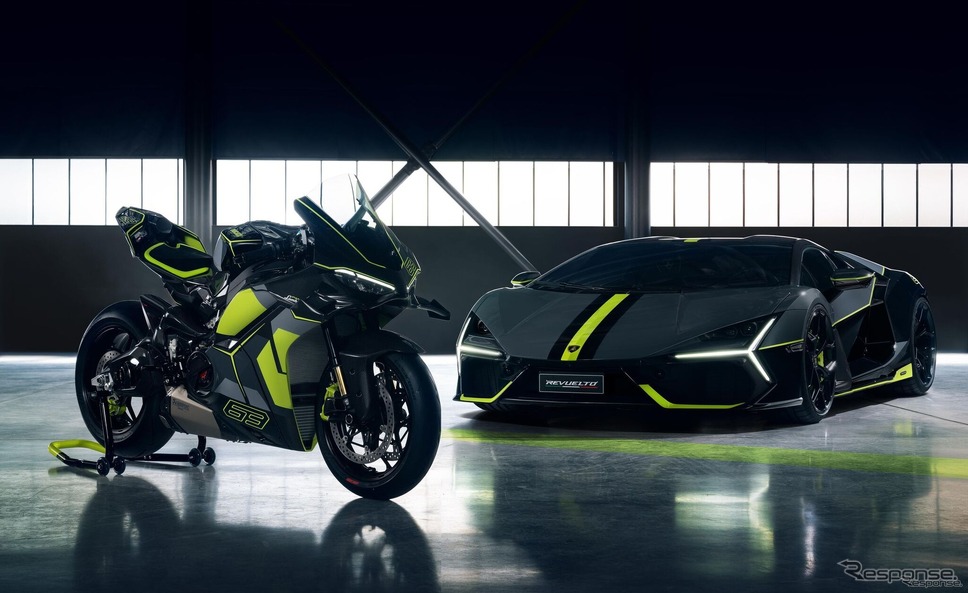 ドゥカティ パニガーレV4ランボルギーニ《photo by Lamborghini》
