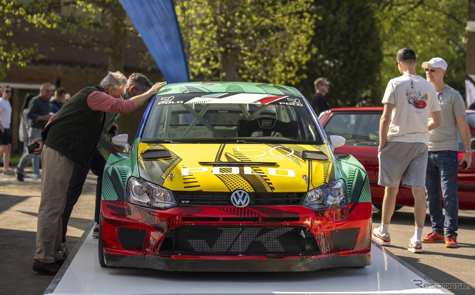 VW『ポロ』のデビュー50周年を祝う特別なレースカーデザイン《photo by VW》