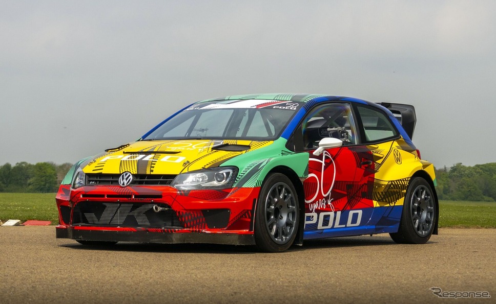 VW『ポロ』のデビュー50周年を祝う特別なレースカーデザイン《photo by VW》