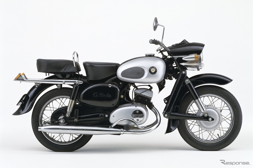 スズキ・コレダ250TT(1956年)《写真提供 スズキ》