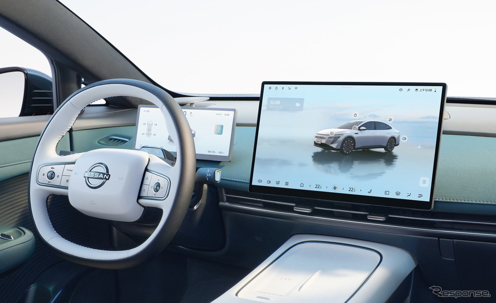 東風日産の新型EVセダン『N7』《photo by Nissan》