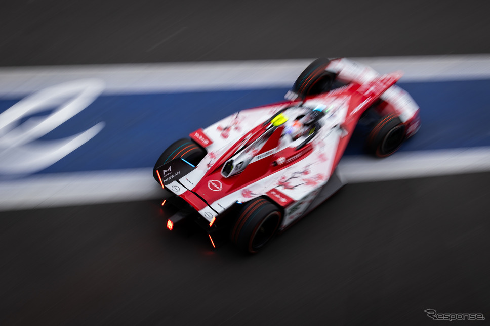 日産のフォーミュラEマシン《写真提供 日産自動車》