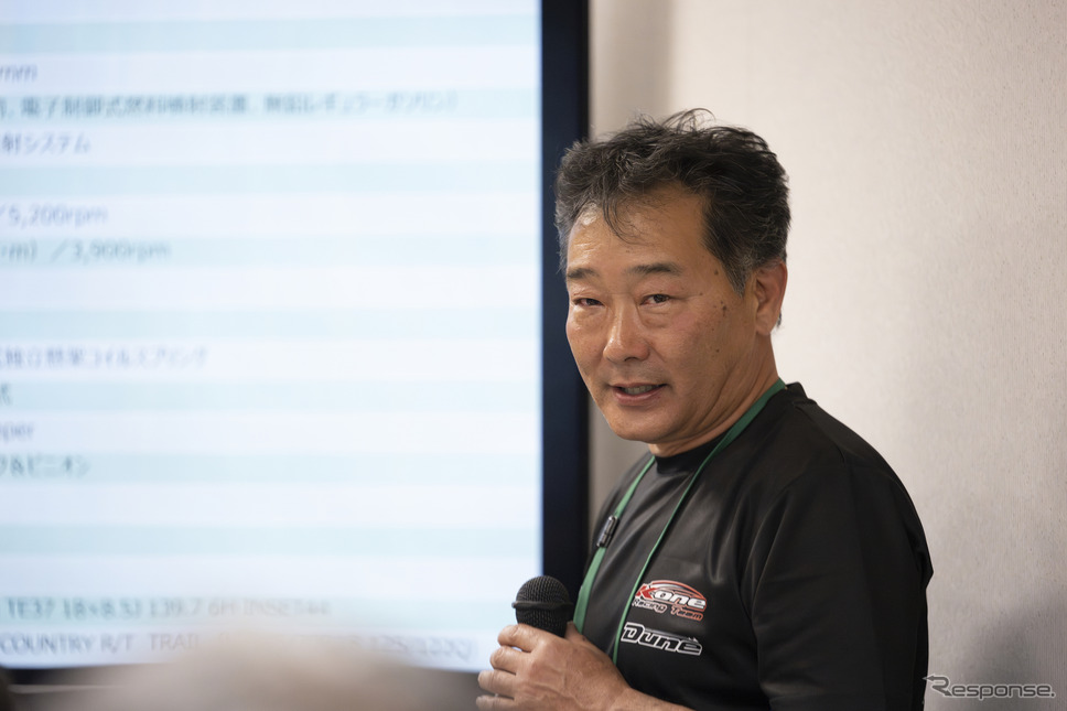 K-one Racing x TOYO TIRES 富田さん《写真撮影 土屋勇人》