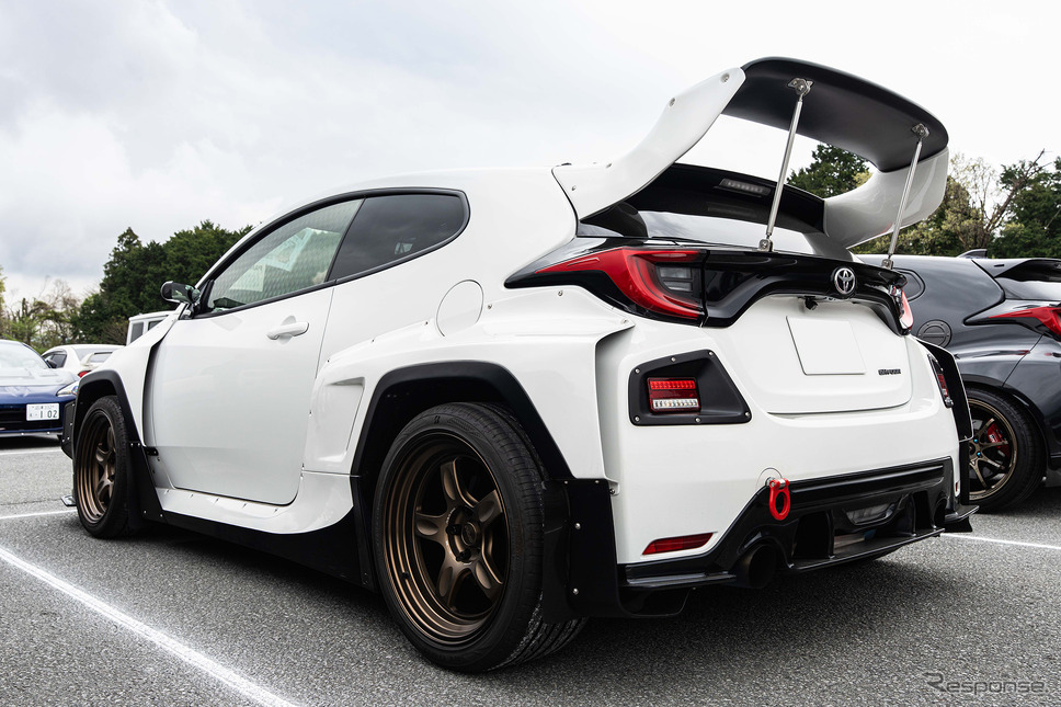 TOYOTA GRヤリス × ボルクレーシング 21C…レイズファンミーティング2025《写真撮影 望月勇輝》