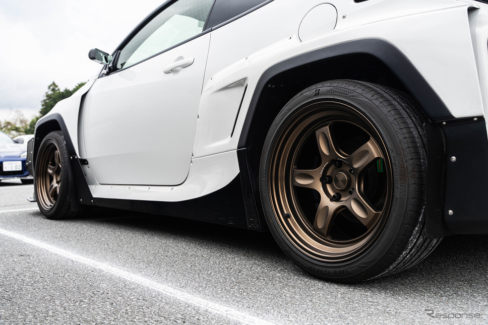 TOYOTA GRヤリス × ボルクレーシング 21C…レイズファンミーティング2025《写真撮影 望月勇輝》