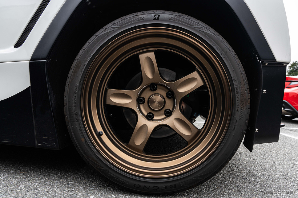 TOYOTA GRヤリス × ボルクレーシング 21C…レイズファンミーティング2025《写真撮影 望月勇輝》