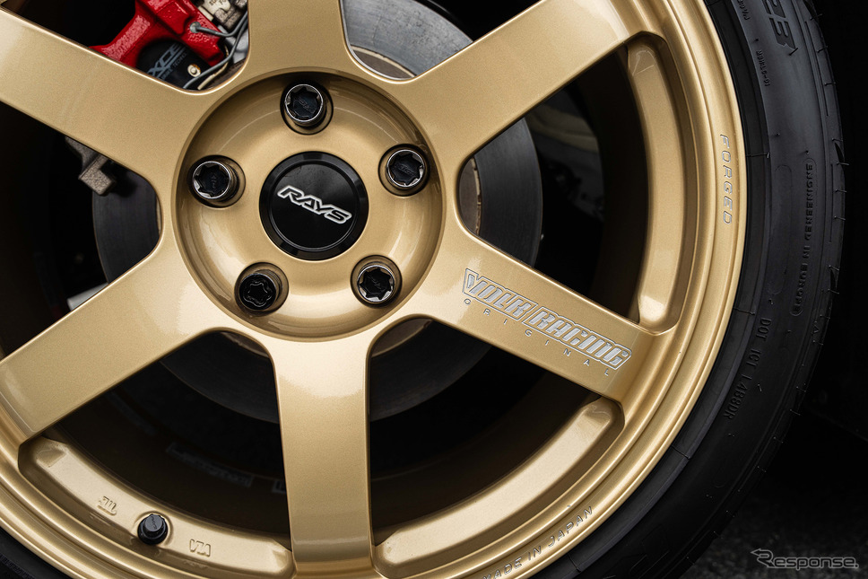 HONDA シビックタイプR × ボルクレーシング TE37 SAGA S-Plus…レイズファンミーティング2025《写真撮影 望月勇輝》