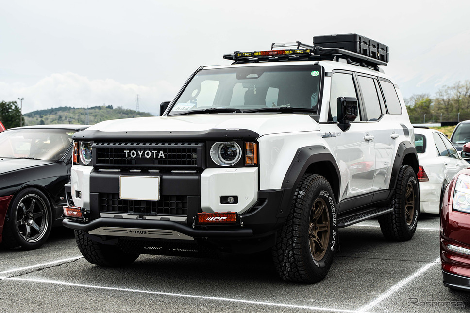 TOYOTA ランドクルーザー250 × ボルクレーシング TE37XTR…レイズファンミーティング2025《写真撮影 望月勇輝》
