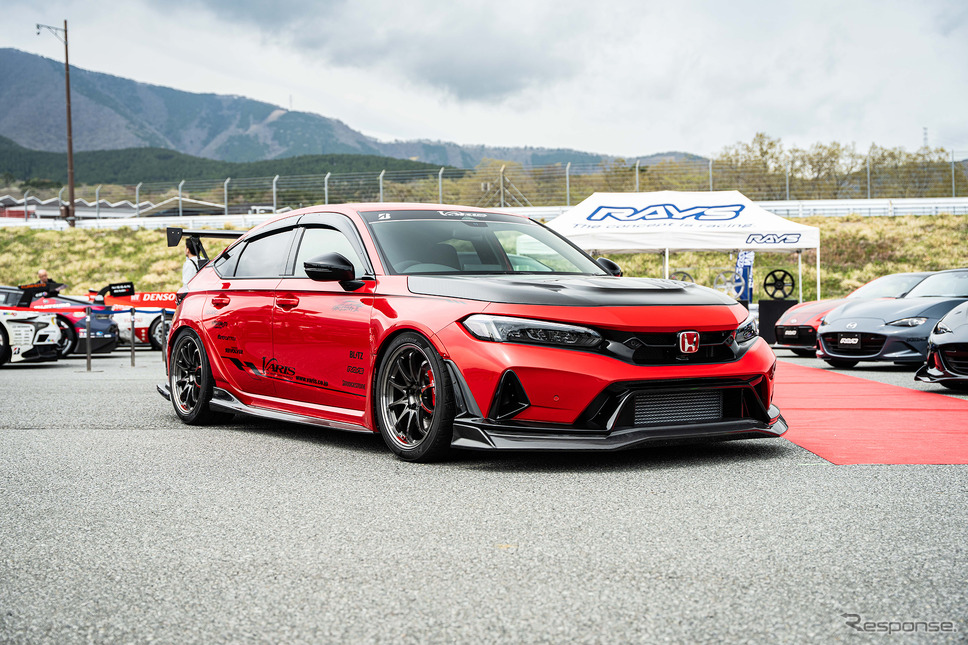 HONDA シビックタイプR × ボルクレーシング CE28N-plus SL…レイズファンミーティング2025《写真撮影 望月勇輝》