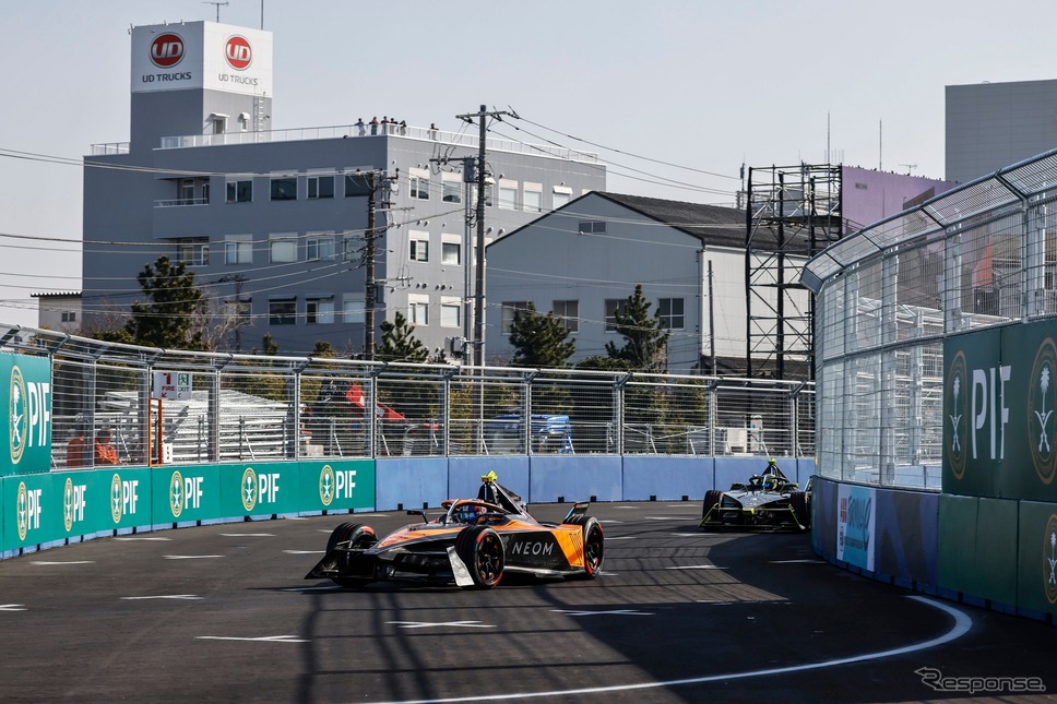 ターン5から6(東京 E Prix 2024) (c) Formula E《写真提供 フォーミュラE》