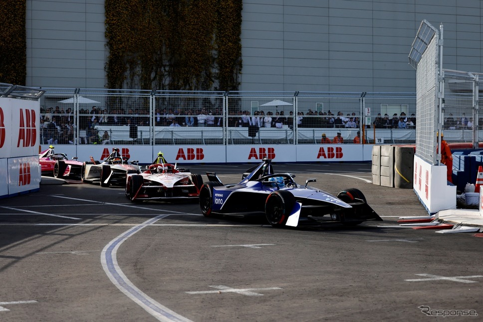 ターン17。この付近から駐車場(東京 E Prix 2024) (c) Formula E《写真提供 フォーミュラE》
