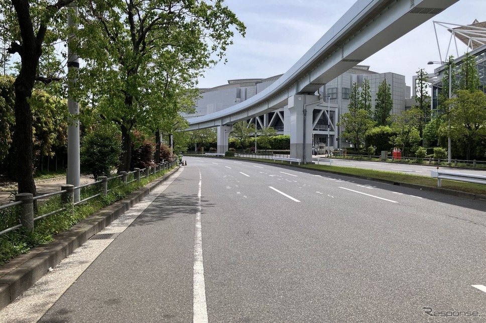 ターン14。進行方向で撮影(5月11日)《写真撮影 高木啓》
