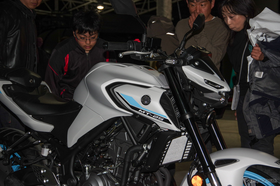 5月10日、東京・台場で開催されたヤマハ「The Dark side of Japan Night Meeting」《写真撮影 宮崎壮人》