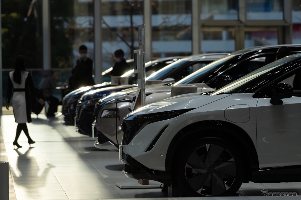 日産、追加の大リストラ策、2万人規模の人員削減検討(写真は日産本社ギャラリー)《Photo by Tomohiro Ohsumi/Getty Images News/ゲッティイメージズ》