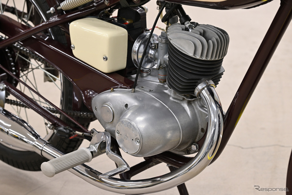 ヤマハ初の市販車となった『YA-1』(1955)《写真撮影 廣井誠》
