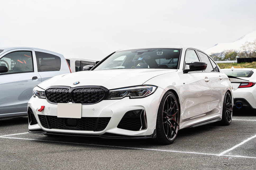 BMW 340i Mスポーツ × ボルクレーシング G025…レイズファンミーティング《写真撮影 望月勇輝》