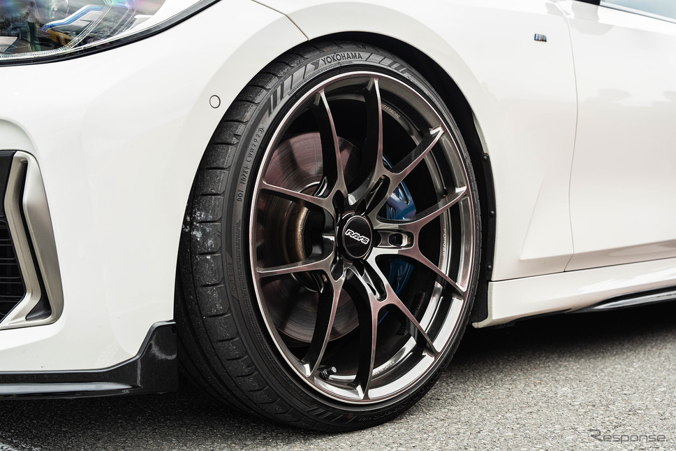 BMW 340i Mスポーツ × ボルクレーシング G025…レイズファンミーティング《写真撮影 望月勇輝》