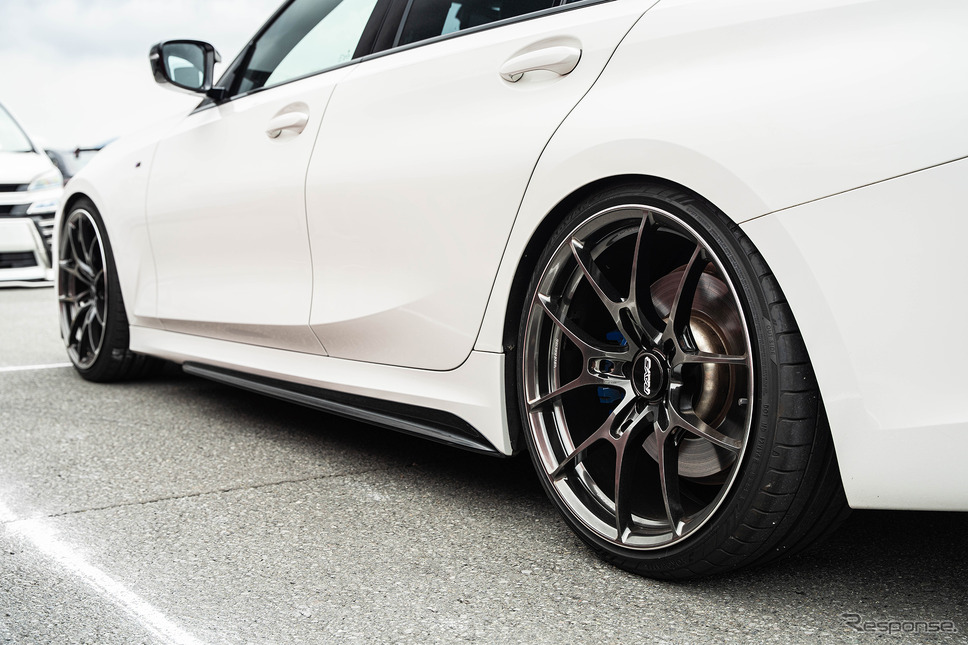BMW 340i Mスポーツ × ボルクレーシング G025…レイズファンミーティング《写真撮影 望月勇輝》