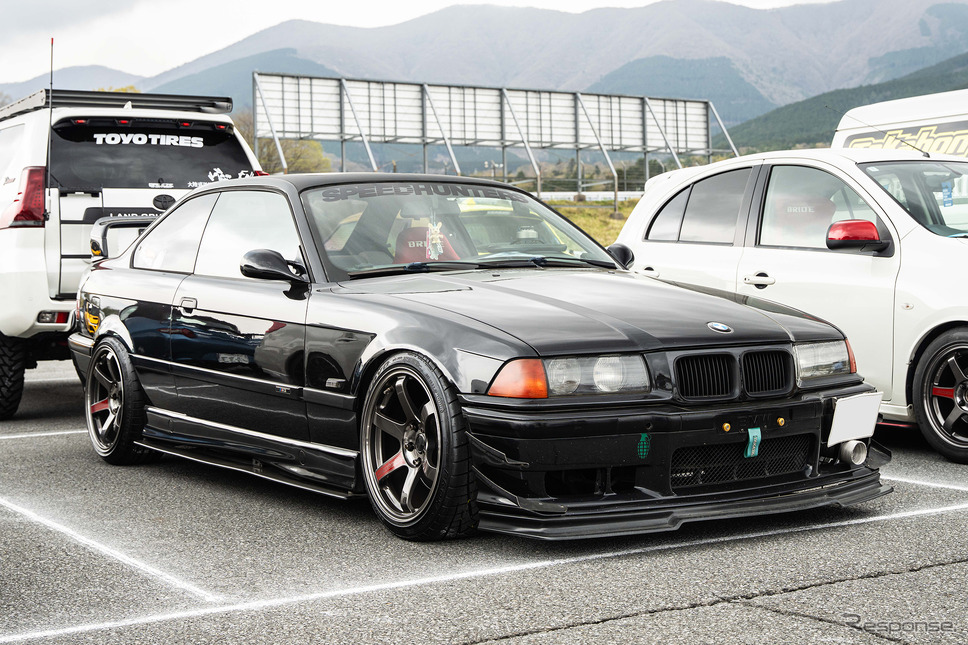BMW M3 × ボルクレーシング TE37 SAGA SL…レイズファンミーティング《写真撮影 望月勇輝》