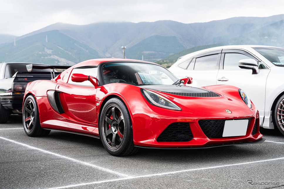 ロータス EXIGE × ボルクレーシング TE37 SAGA SL…レイズファンミーティング《写真撮影 望月勇輝》