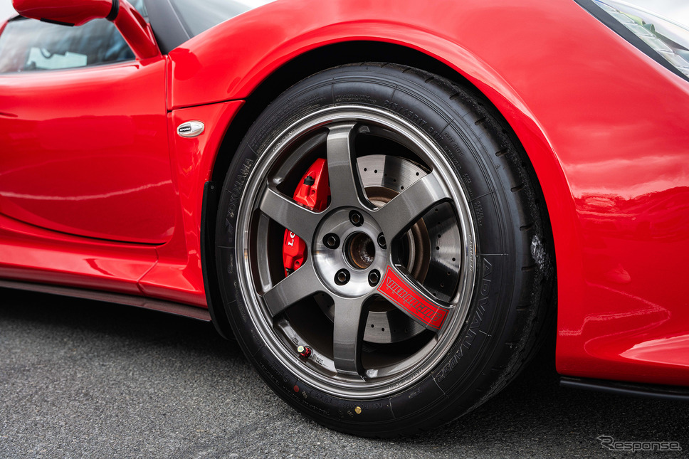 ロータス EXIGE × ボルクレーシング TE37 SAGA SL…レイズファンミーティング《写真撮影 望月勇輝》