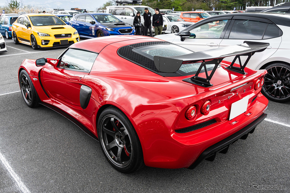 ロータス EXIGE × ボルクレーシング TE37 SAGA SL…レイズファンミーティング《写真撮影 望月勇輝》