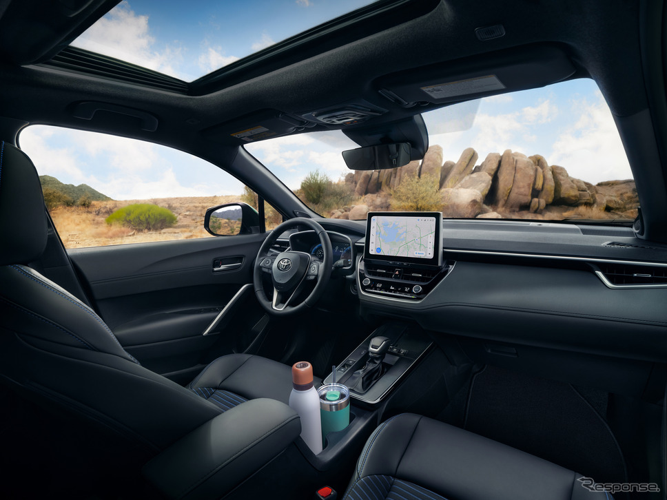 トヨタ・カローラクロス・ハイブリッド改良新型(米国仕様)《photo by Toyota》
