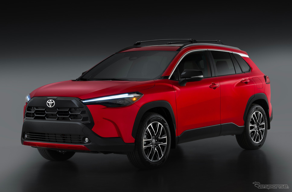 トヨタ・カローラクロスのガソリン車(米国仕様)《photo by Toyota》