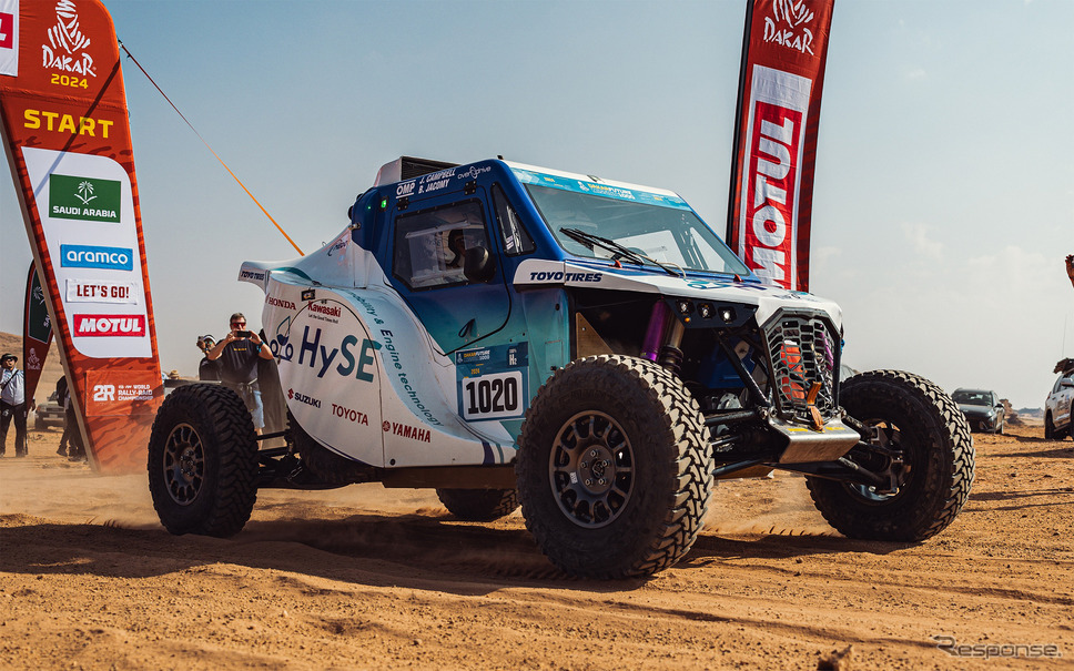 ダカール2024に出場した「HySE-X1」《写真提供:トヨタ自動車》