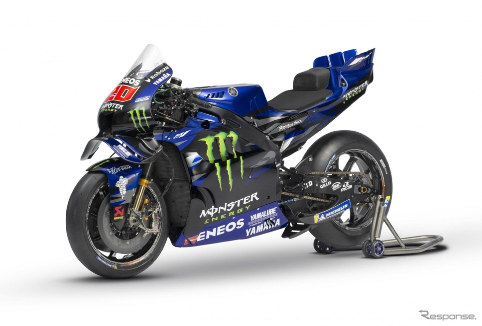 ヤマハのMotoGPマシン「YZR-M1」《写真提供 ヤマハ発動機》