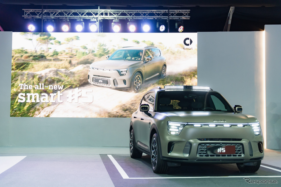 スマートの新型電動SUV『#5』《photo by Smart》