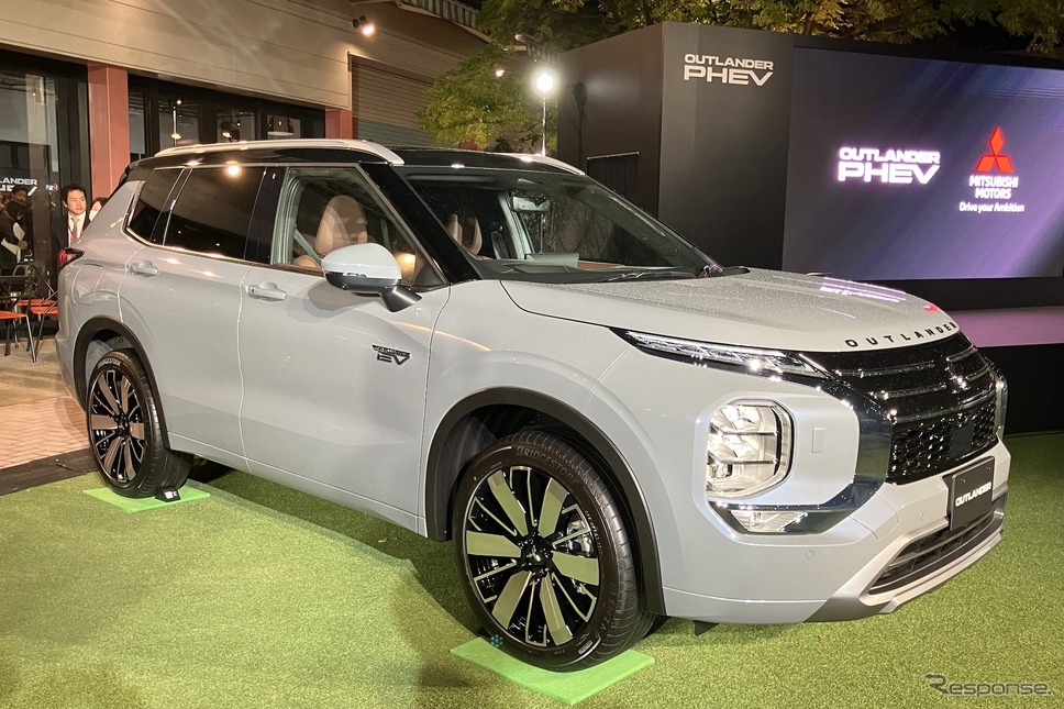 三菱 アウトランダーPHEV 改良新型《写真撮影 高木啓》