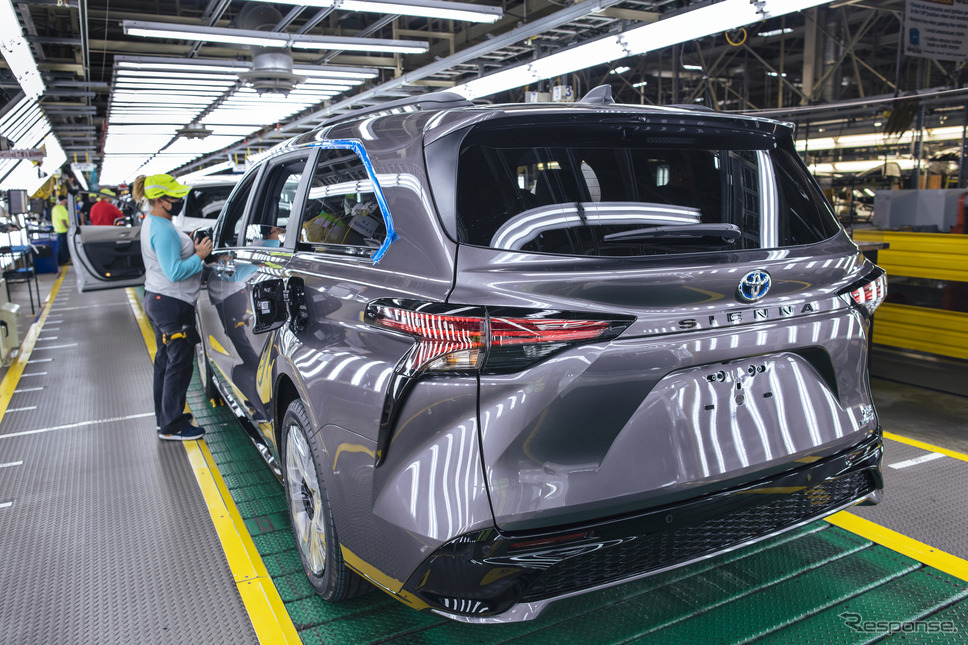 トヨタ自動車の米インディアナ工場《photo by Toyota》