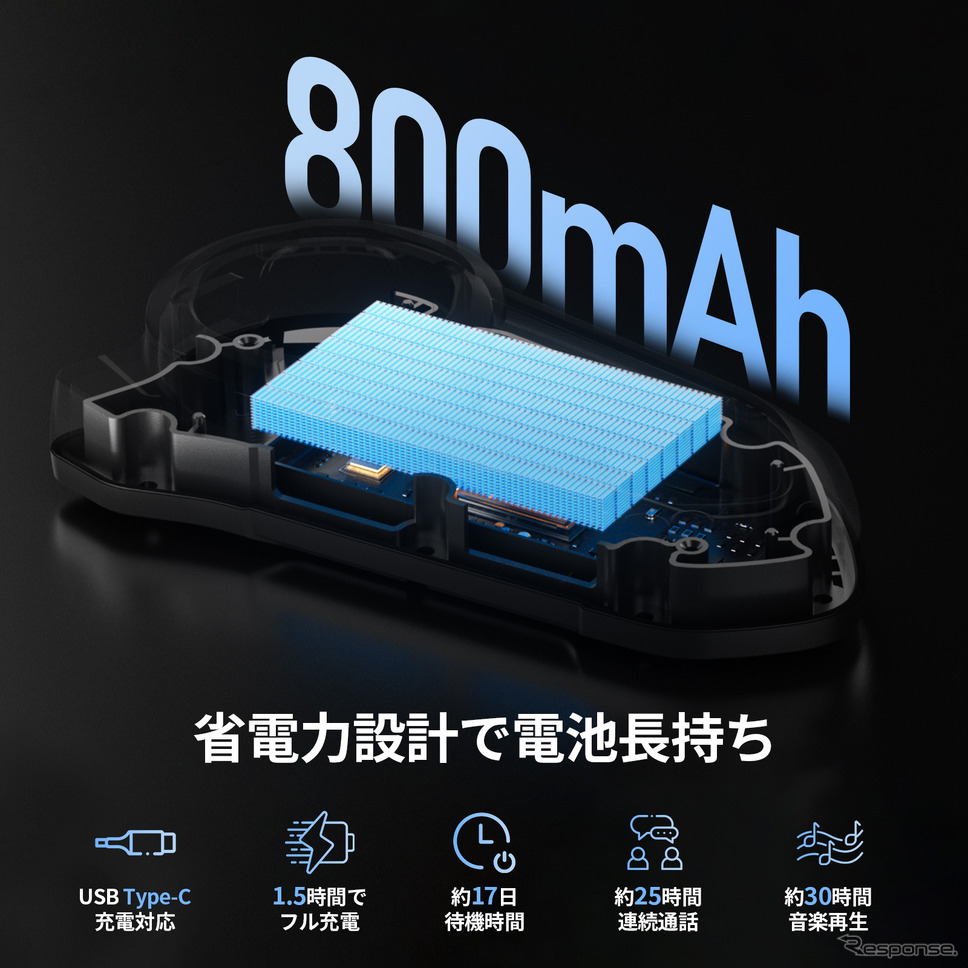 JESIMAIKの新型バイクインカム『R18 Lite』《写真提供 JESIMAIK》