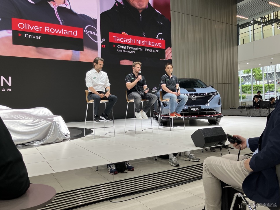 日産フォーミュラEチーム《写真撮影 高木啓》