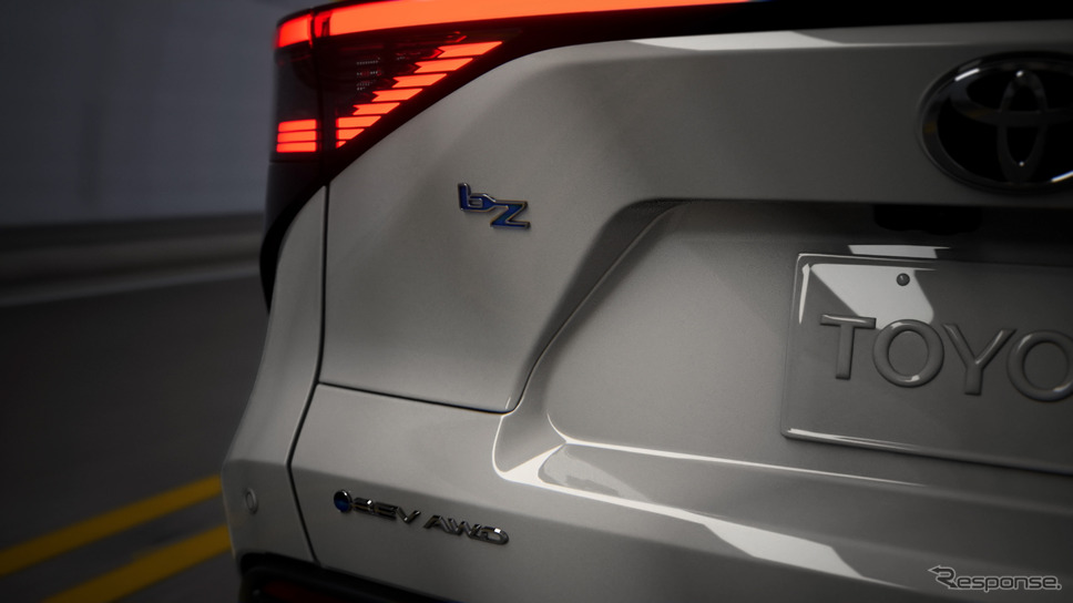 トヨタ「bZ4X」改め「bZ」の改良新型(米国仕様)《photo by Toyota》