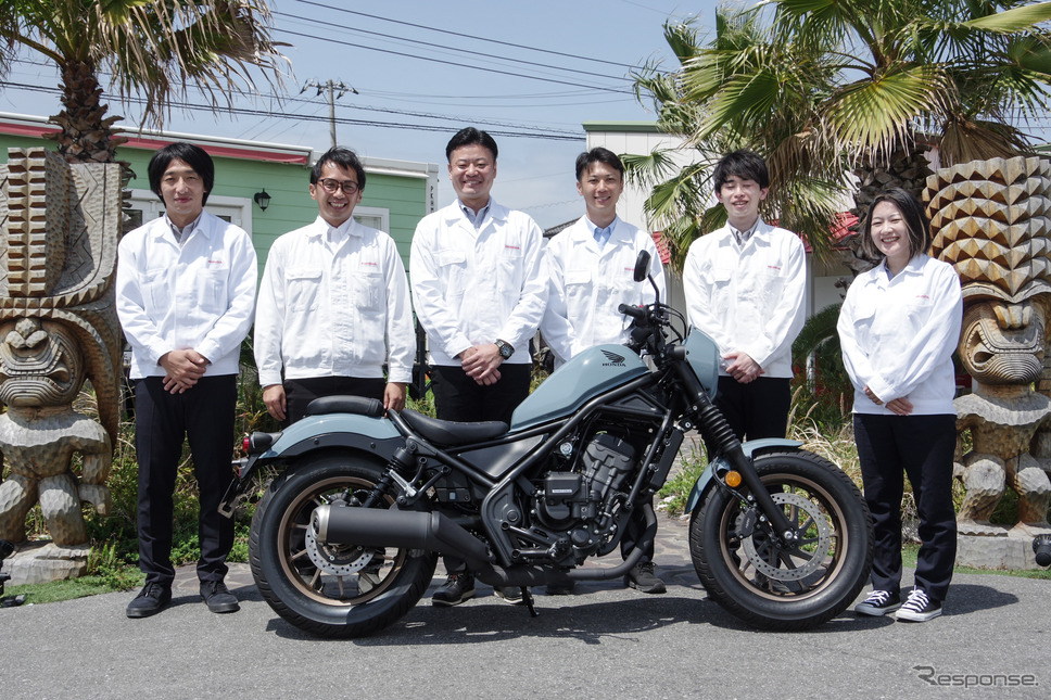 ホンダ レブル250の開発エンジニア《写真撮影 宮崎壮人》