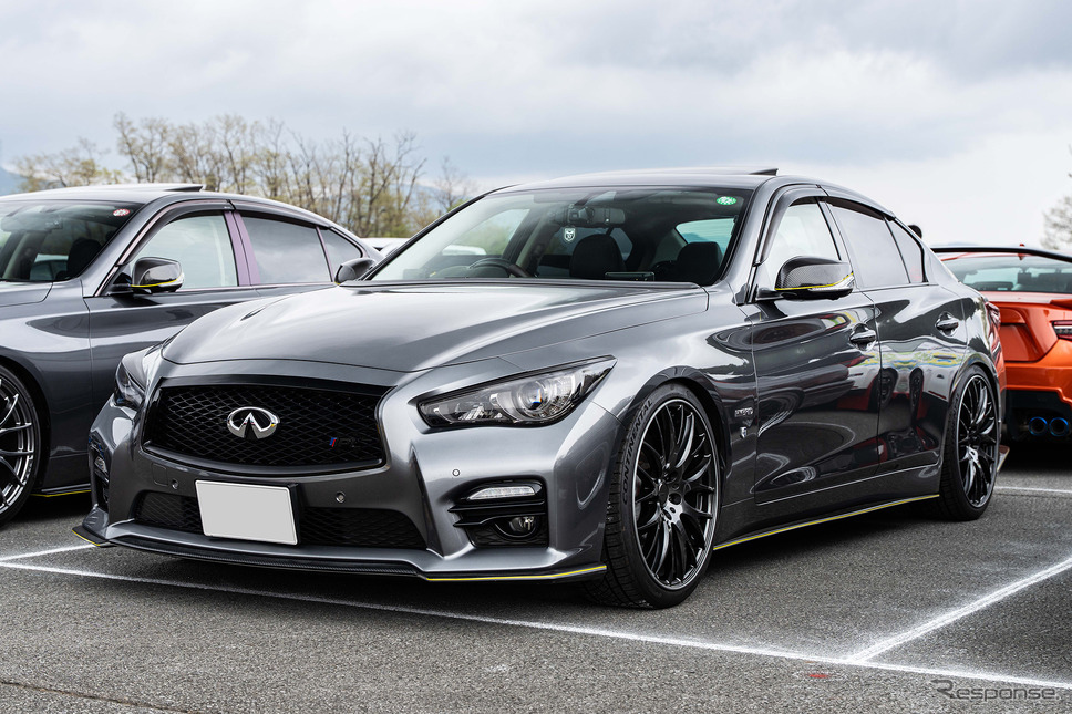 NISSAN スカイライン × ホムラ2×9Plus…レイズファンミーティング2025《写真撮影 望月勇輝》