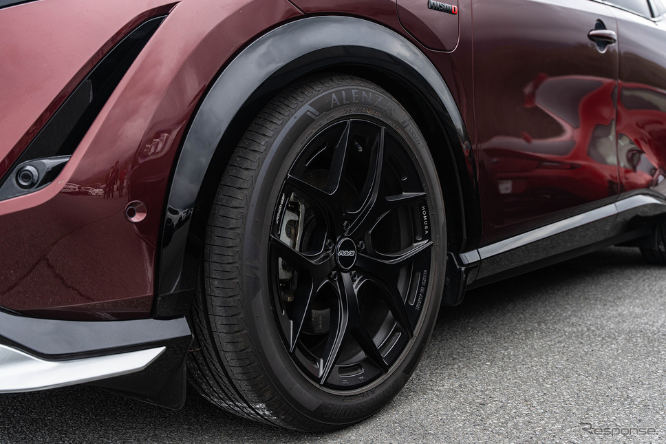 NISSAN アリア × ホムラ 2×5FT…レイズファンミーティング2025《写真撮影 望月勇輝》