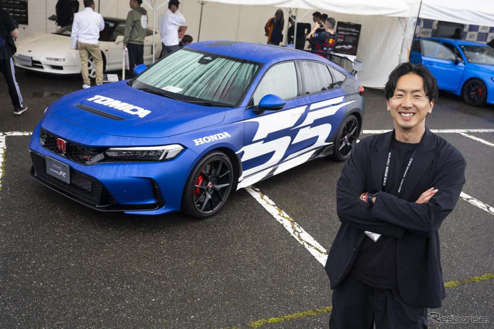 本田技術研究所 デザインセンター デザイン開発推進室 コミュニケーションデザインスタジオの帯川裕丞氏《写真撮影 土屋勇人》