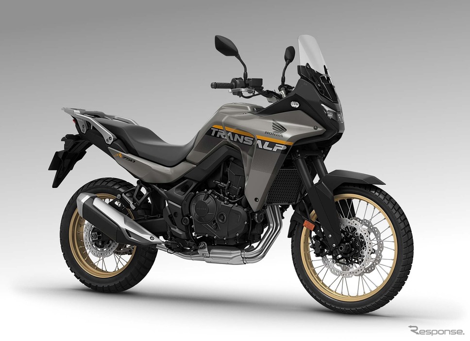 ホンダ XL750 トランザルプ(パールディープマッドグレー)《写真提供 ホンダ》