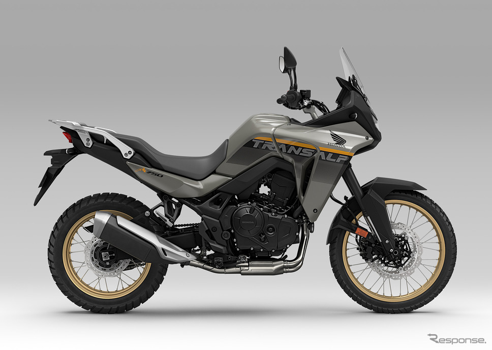 ホンダ XL750 トランザルプ(パールディープマッドグレー)《写真提供 ホンダ》