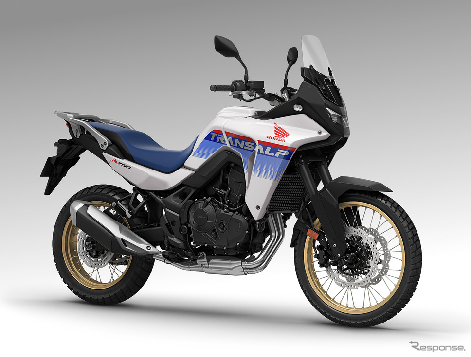 ホンダ XL750 トランザルプ(ロスホワイト)《写真提供 ホンダ》