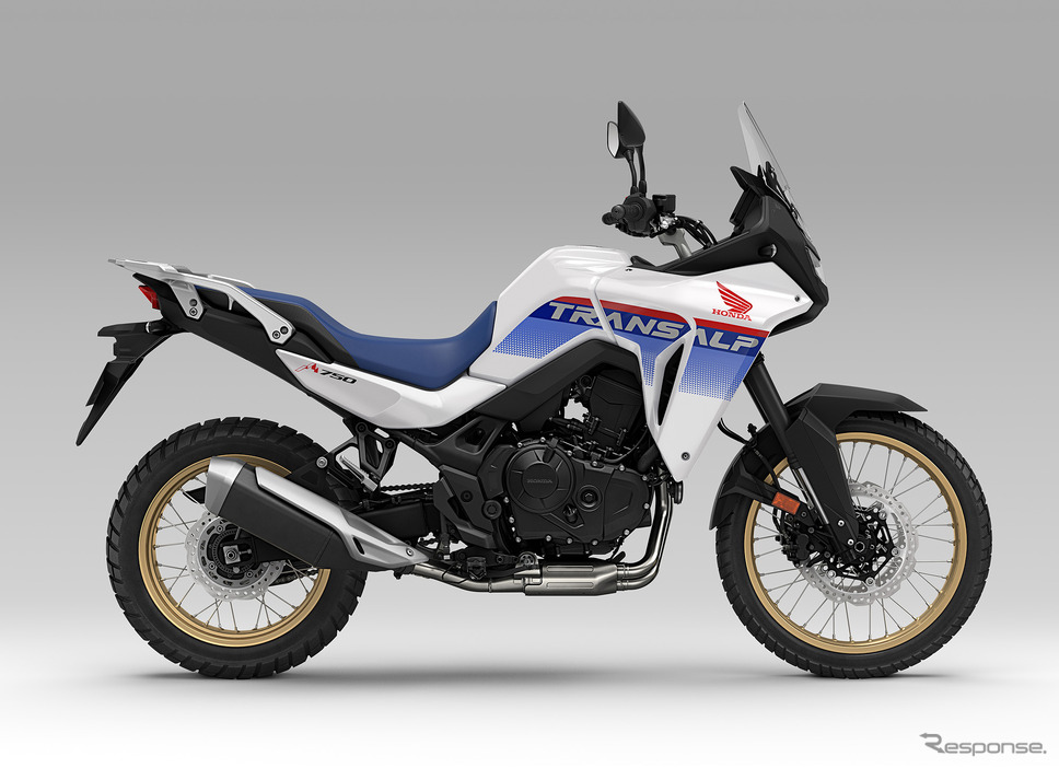 ホンダ XL750 トランザルプ(ロスホワイト)《写真提供 ホンダ》
